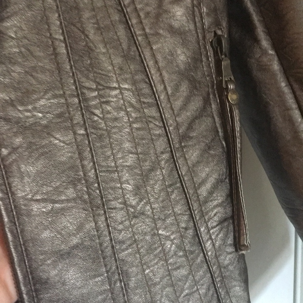 Brown Metallic Jacket - image 2